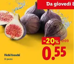 Lidl Fichi Freschi offerta