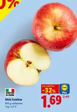 Lidl MELE SAMBOA offerta