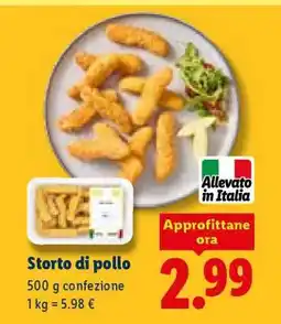 Lidl Storto di pollo offerta