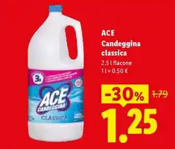 Lidl Ace Candeggina Classica offerta