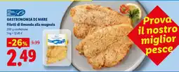 Lidl GASTRONOMIA DI MARE Filetti di limanda alla mugnaia offerta