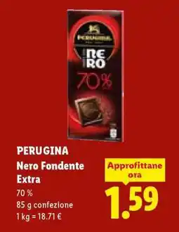 Lidl Perugina Nero Fondente Extra offerta