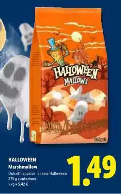 Lidl Halloween Marshmallow offerta