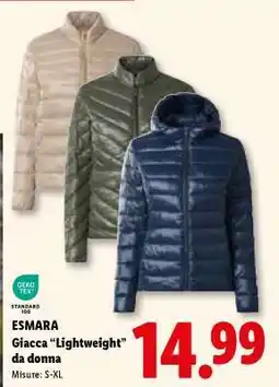 Lidl ESMARA Giacca “Lightweight” da donna offerta