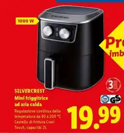 Lidl SILVERCREST Mini friggitrice ad aria calda offerta
