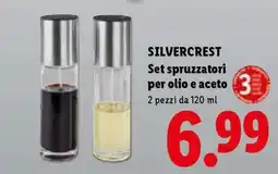 Lidl SILVERCREST Set spruzzatori per olio e aceto offerta