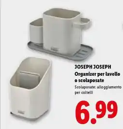 Lidl JOSEPH JOSEPH Organizer per lavello o scolaposate offerta