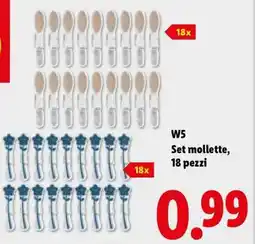 Lidl W5 Set mollette, 18 pezzi offerta