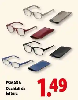 Lidl ESMARA Occhiali da lettura offerta