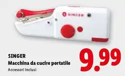 Lidl SINGER Macchina da cucire portatile offerta