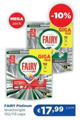 Acqua & Sapone Fairy Platinum offerta