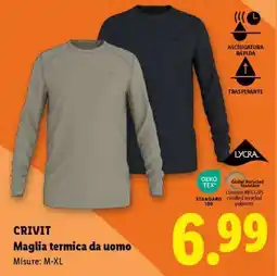 Lidl CRIVIT Maglia termica da uomo offerta