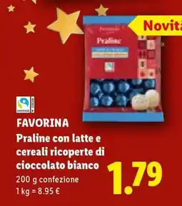 Lidl Favorina offerta