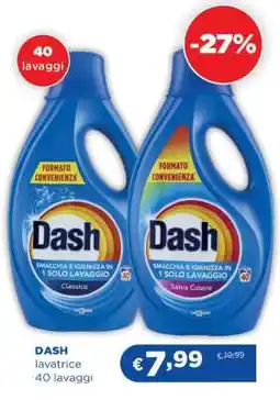 Acqua & Sapone DASH lavatrice 40 lavaggi offerta
