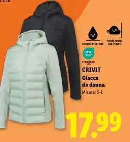 Lidl CRIVIT Giacca da donna offerta