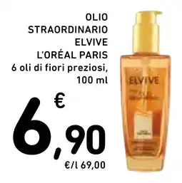 Spazio Conad Olio straordinario Elvive L'Oréal Paris offerta