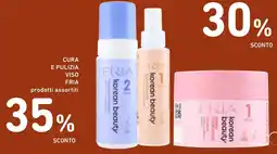 Spazio Conad Cura e pulizia viso Fria offerta