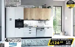 Mercatone Germanvox Cucina Viola offerta