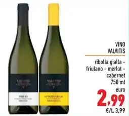 Maxi Supermercati Vino Valvitis offerta