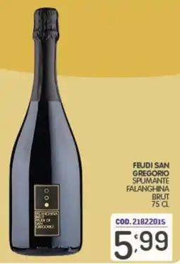 Eurocash Feudi San Gregorio Spumante Falanghina Brut offerta