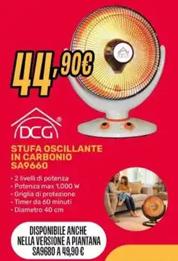 Fiducia & Convenienza DCG Stufa oscillante in carbonio offerta