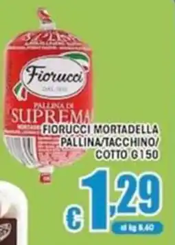 Sacoph Fiorucci mortadella pallina/tacchino cotto offerta