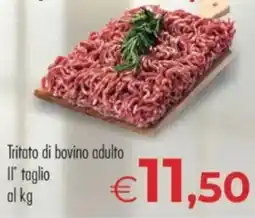 MerSi Supermercati Tritato di bovino adulto Il taglio offerta