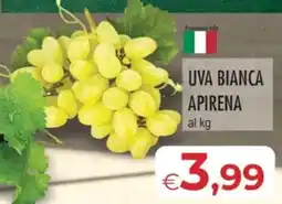 MerSi Supermercati Uva bianca Apirena offerta