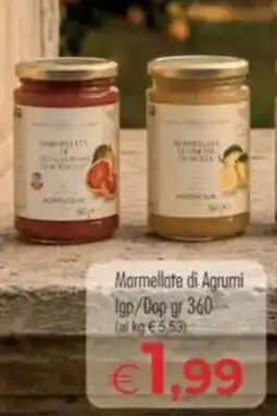 MerSi Supermercati Marmellate di Agrumi Igp/Dop offerta