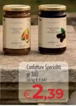 MerSi Supermercati Confetture Specialità offerta