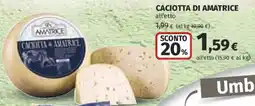 Ipercoop Caciotta di Amatrice offerta