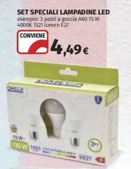 Ipercoop Lampadine LED Omega offerta