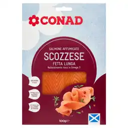 Spazio Conad SALMONE AFFUMICATO SCOZZESE CONAD offerta