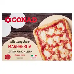 Spazio Conad PIZZA MARGHERITA LA RETTANGOLARE CONAD offerta