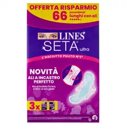 Spazio Conad ASSORBENTI SETA ULTRA LINES offerta