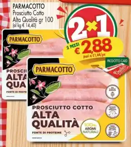 Despar Prosciutto Cotto Alta Qualità Parmacotto offerta