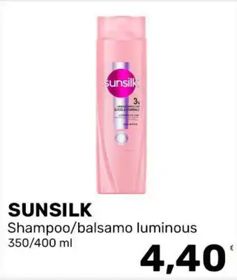 Sunsilk Shampoo/balsamo luminous
