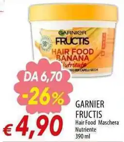 Galassia Garnier Fructis Hair Food Maschera Nutriente offerta