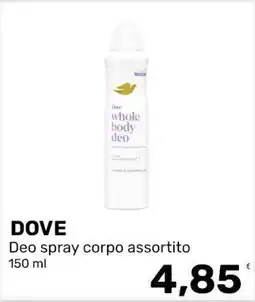 Iper Tosano Dove deo spray corpo assortito offerta