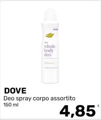 Dove deo spray corpo assortito