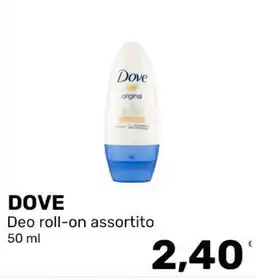 Iper Tosano Dove Deo roll-on assortito offerta