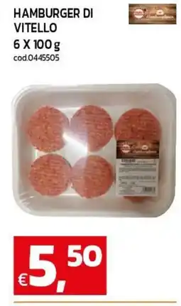 C+C maxigross Hamburger di vitello offerta
