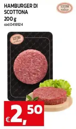 C+C maxigross Hamburger di Scottona offerta