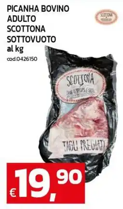 C+C maxigross Picanha bovino adulto Scottona offerta