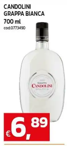 C+C maxigross Grappa bianca Candolini offerta