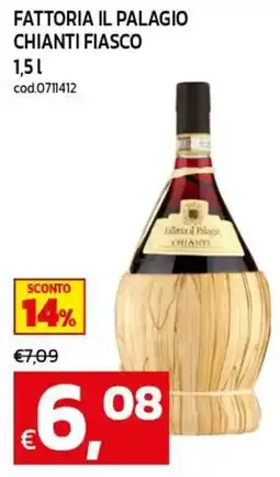 C+C maxigross Fattoria il Palagio Chianti Fiasco offerta
