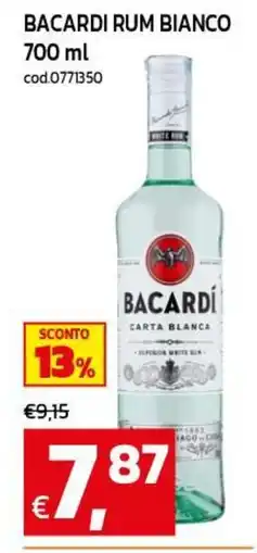 C+C maxigross Bacardi rum bianco offerta