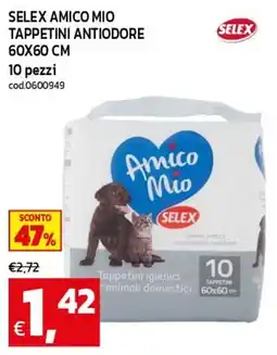 C+C maxigross SELEX Amico Mio Tappetini Antiodore offerta