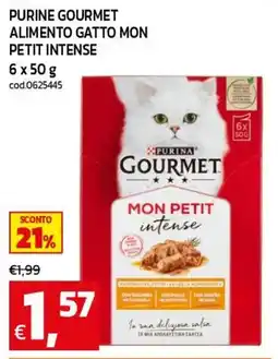 C+C maxigross Purina Gourmet Mon Petit intense offerta