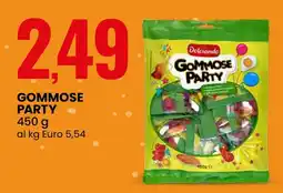 Eurospin Gommose Party Dolciando offerta